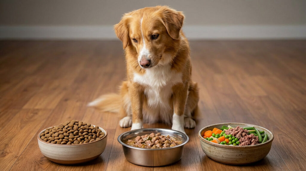 Como escolher a ração para o meu cão?